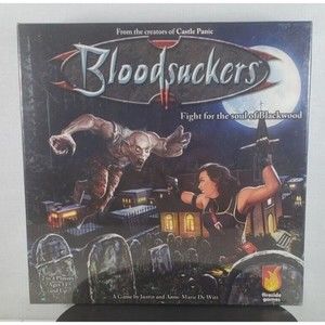 Bloodsuckers Board Card Game Fireside Horror Fighting Team Based First Print